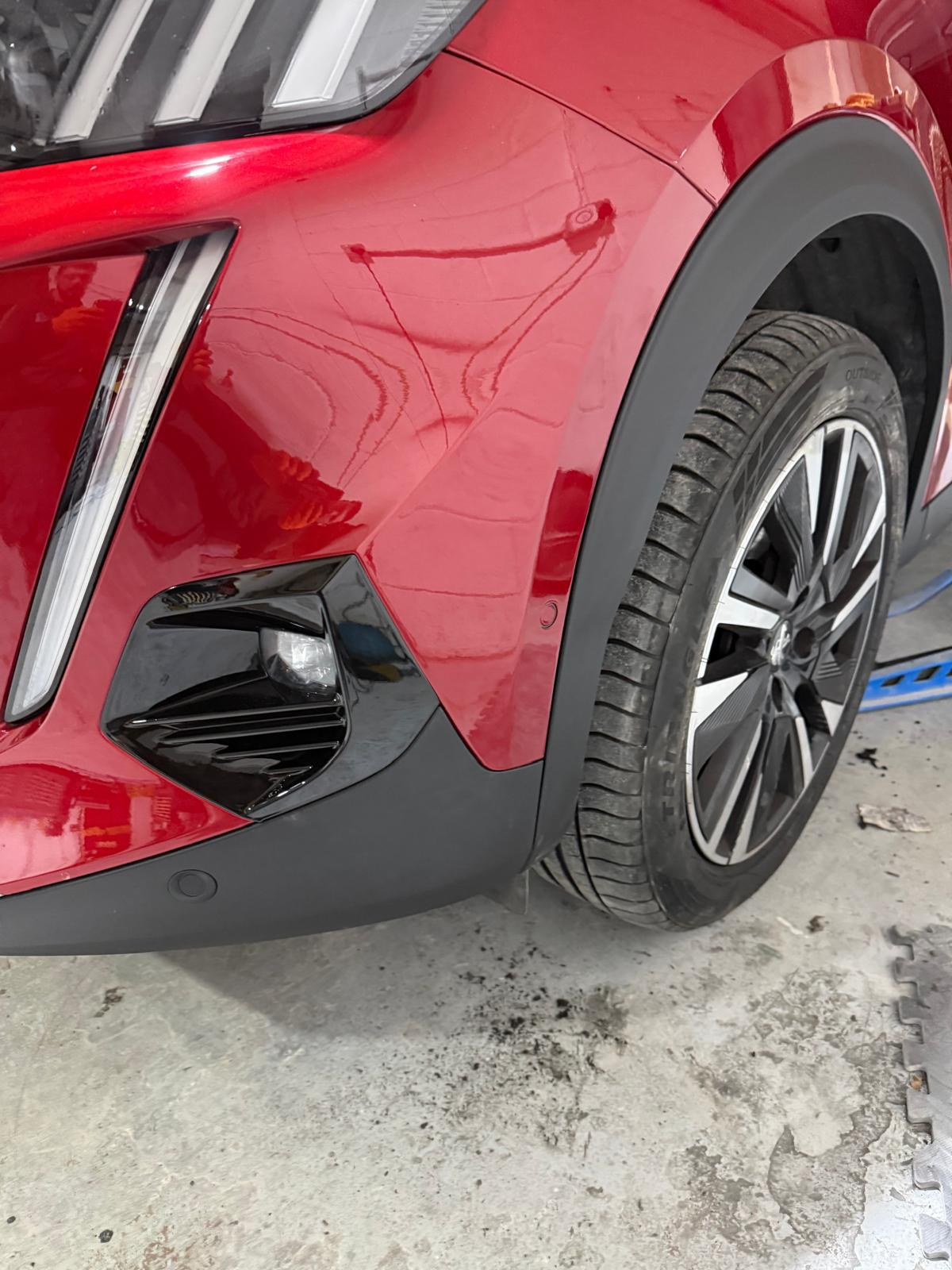 Wing Dent after repair